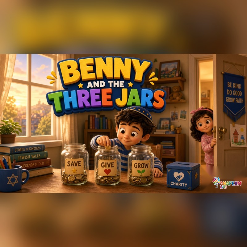 Benny and the Three Jars: an original audio story