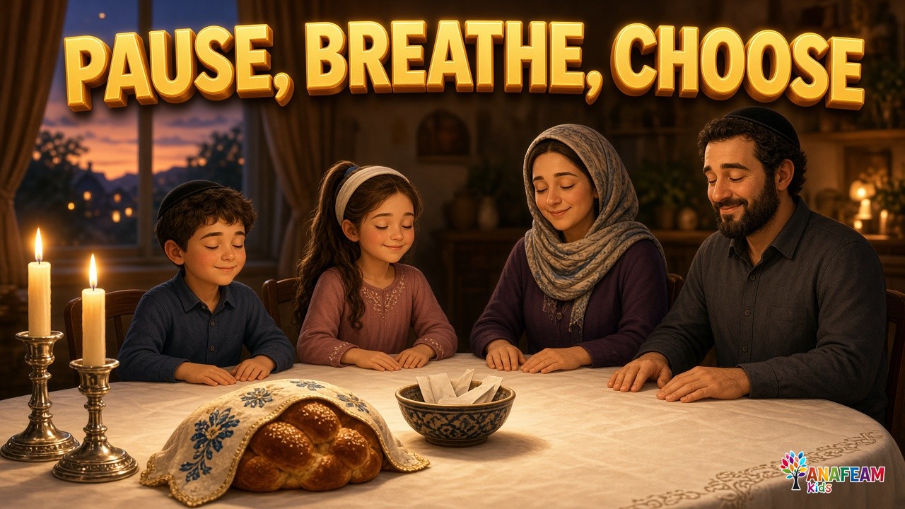 Pause, Breathe, Choose: a family kit about patience