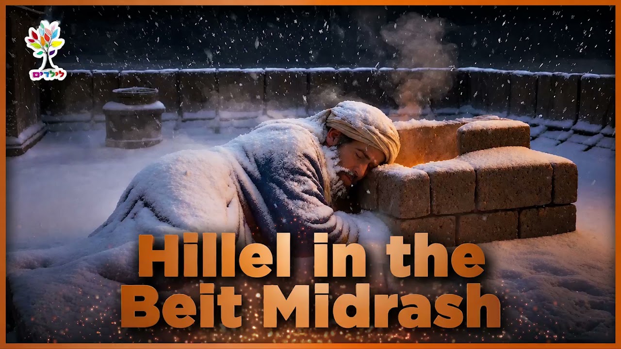 Hillel in the Beit Midrash